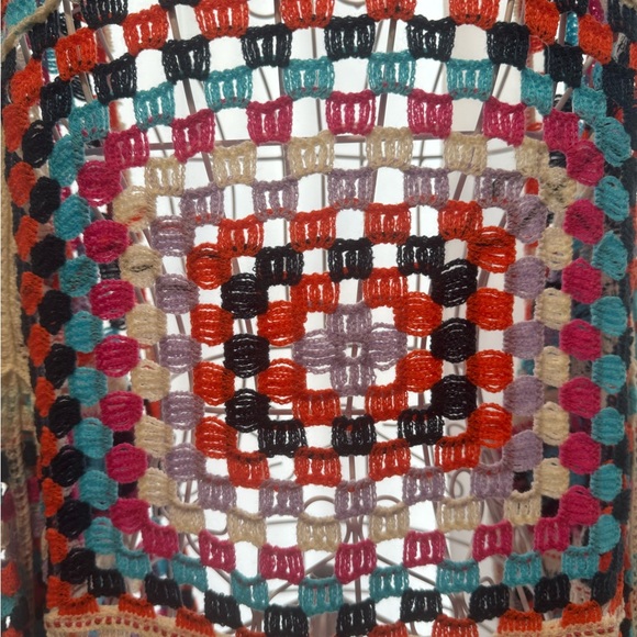 POL Colorful Crochet Cardigan - Picture 7 of 7